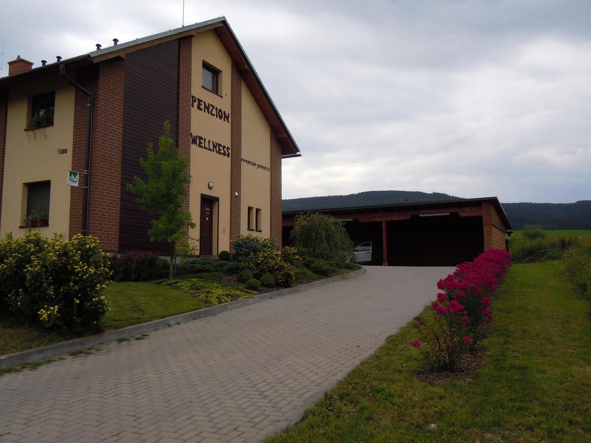 Penzion Jecminek Cervena Voda Exterior photo